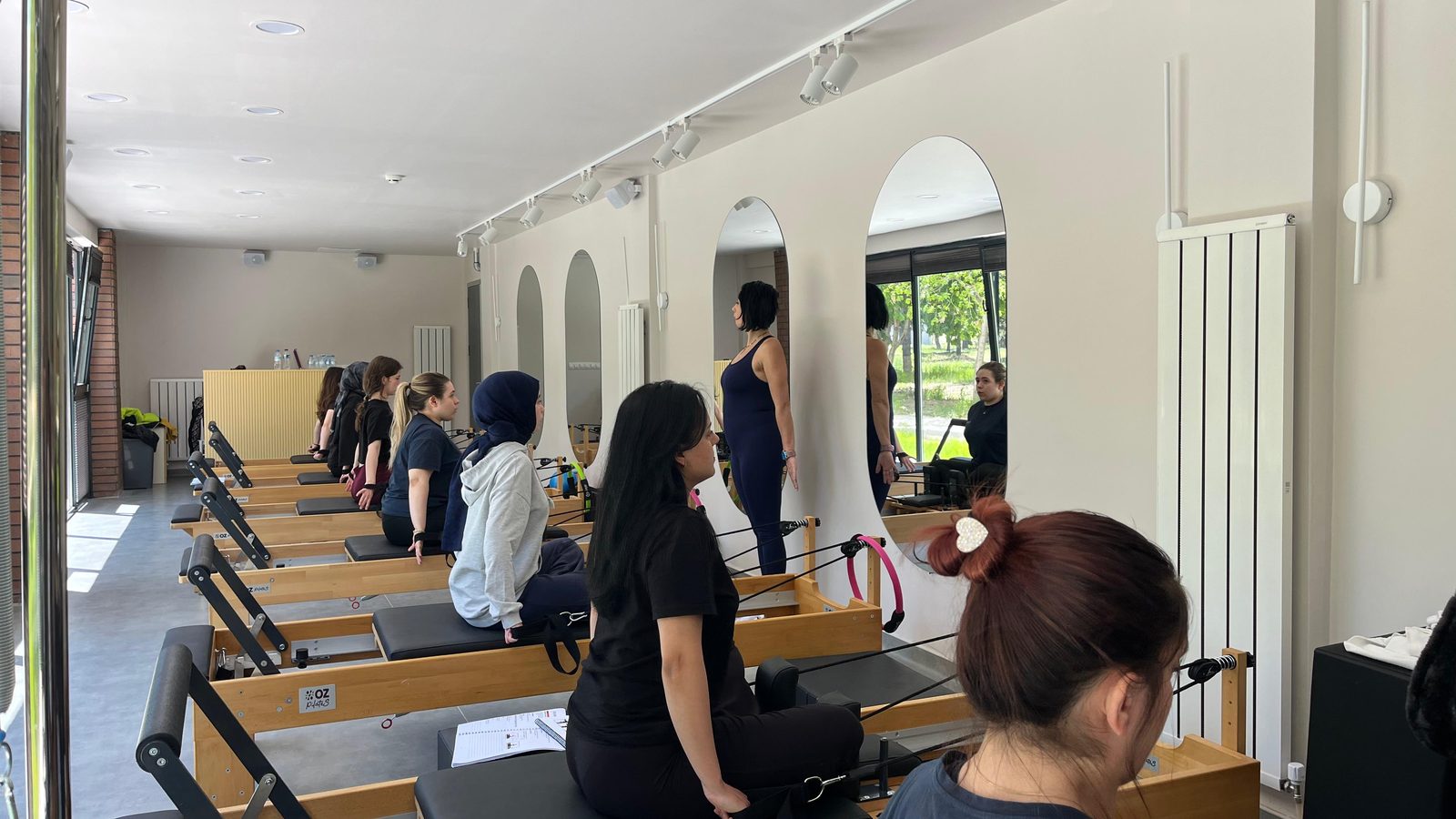 Pro Studio Pilates'in Pendik'teki reformer stüdyosu