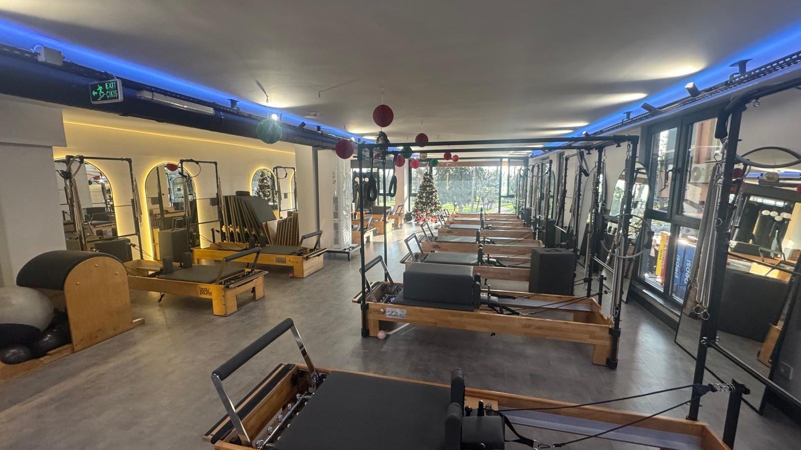 Pro Studio Pilates'in Pendik'teki reformer stüdyosu